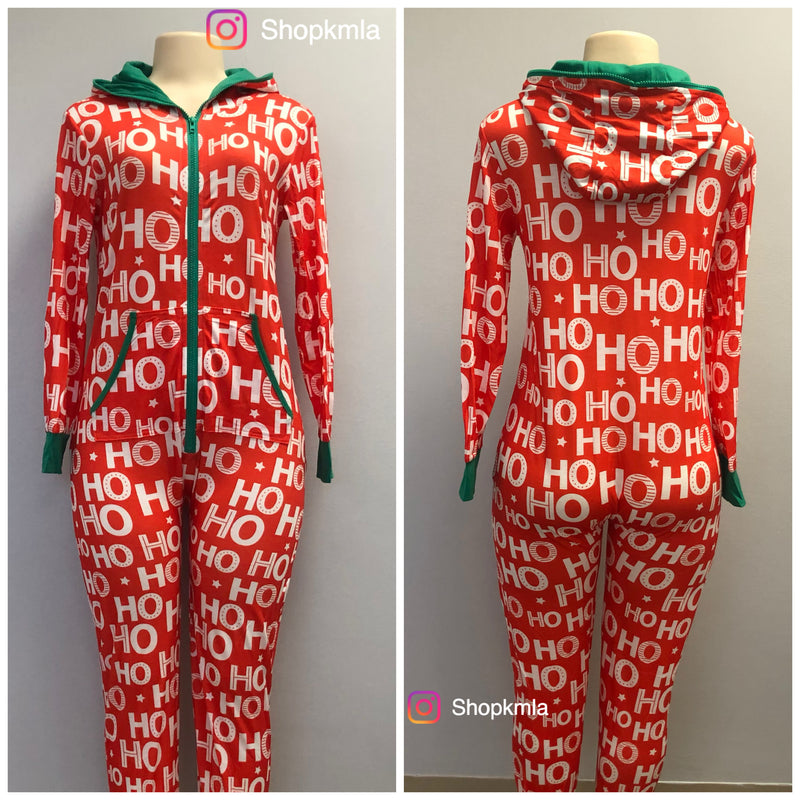 Ho Ho Ho Fleece Onesie
