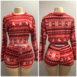 Red 2 Piece Christmas Set